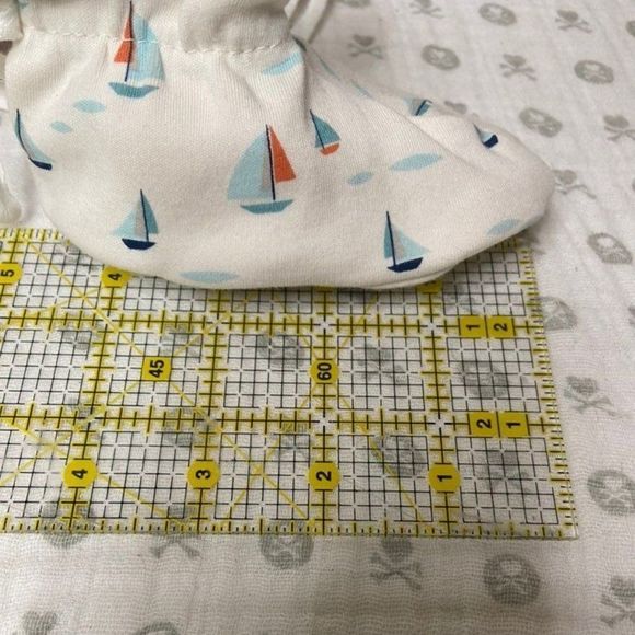 Tea Collection Sailboat Baby Booties - Picture 2 of 3